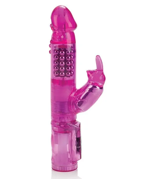 Jack Rabbits with Floating Beads Waterproof CalExotics Female Sex Toys Jack Rabbits with Floating Beads Waterproof CalExotics Female Sex Toys