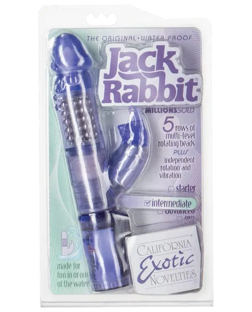 Jack Rabbits with Floating Beads Waterproof CalExotics Female Sex Toys Jack Rabbits with Floating Beads Waterproof CalExotics Female Sex Toys