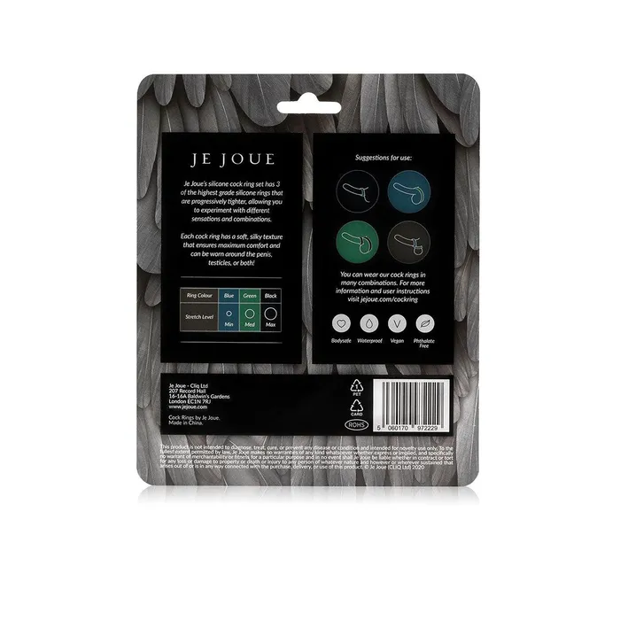 Je Joue Je Joue Silicone CRing Trio Male Sex Toys
