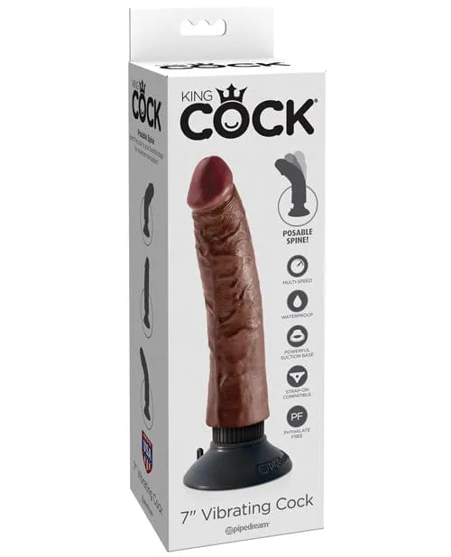 King Cock 7 Vibrating Cock Pipedream Products Dildos King Cock 7 Vibrating Cock Pipedream Products Dildos