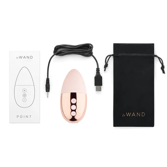 Le Wand Chrome Point Rose Gold Le Wand Vibrators
