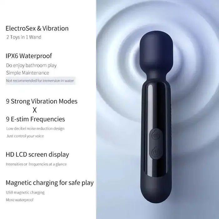 LOCKINK Female Sex Toys SEVANDA Electric shock AV Vibrator G point massager