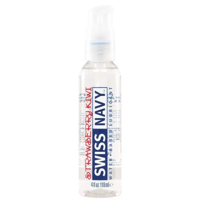MD Science Lab Swiss Navy Flavors Water Based Lubricant Strawberry Kiwi 4 Fl Oz Lubricants MD Science Lab Swiss Navy Flavors Water Based Lubricant Strawberry Kiwi 4 Fl Oz Lubricants