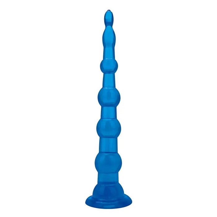 Male Sex Toys Blue Line Men 85 Anal Beads With Suction Base