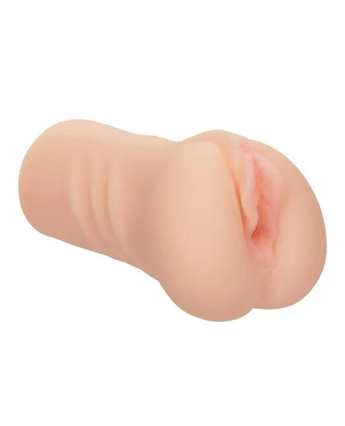 Male Sex Toys CalExotics Cheap Thrills The First Time Pussy Masturbator Ivory Male Sex Toys CalExotics Cheap Thrills The First Time Pussy Masturbator Ivory