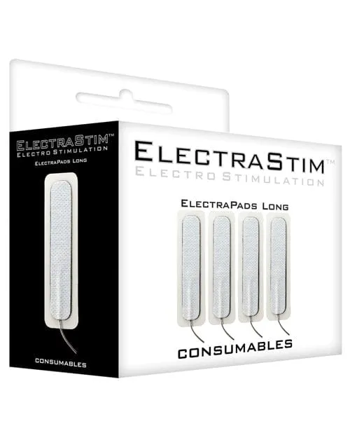 Male Sex Toys ElectraStim Electrastim Accessory Rectangle Self Advesive Pads pack Of 4 Male Sex Toys ElectraStim Electrastim Accessory Rectangle Self Advesive Pads pack Of 4