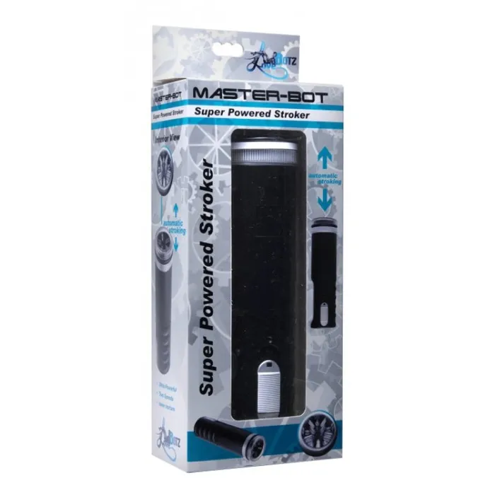 Male Sex Toys Love Botz Master Bot Super Powered Auto Stroker Black XR Brands Love Botz Male Sex Toys Love Botz Master Bot Super Powered Auto Stroker Black XR Brands Love Botz