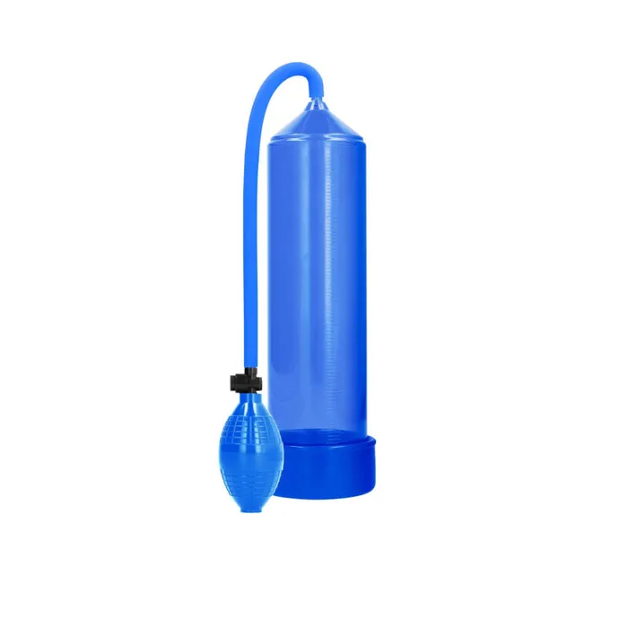 Male Sex Toys Shots Pumped Classic Penis Pump Blue