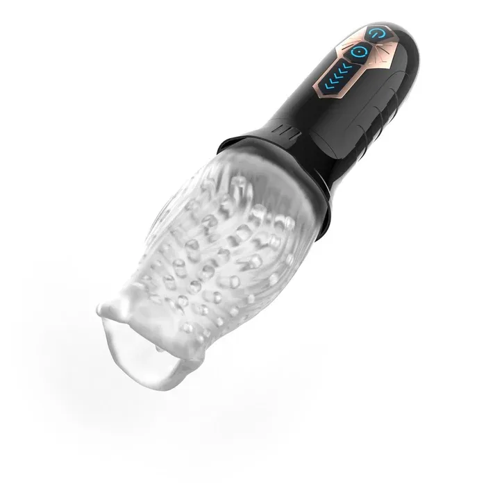 Male Sex Toys Touch Honey 360 Automatic Rotating Transparent Blowjob Masturbator Cup