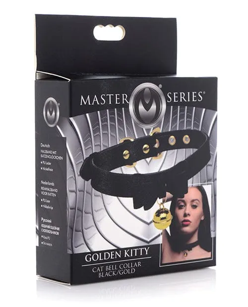 Master Series Master Series Golden Kitty Cat Bell Collar Male Sex Toys