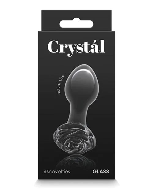 NS Novelties Anal Crystal Rose Butt Plug