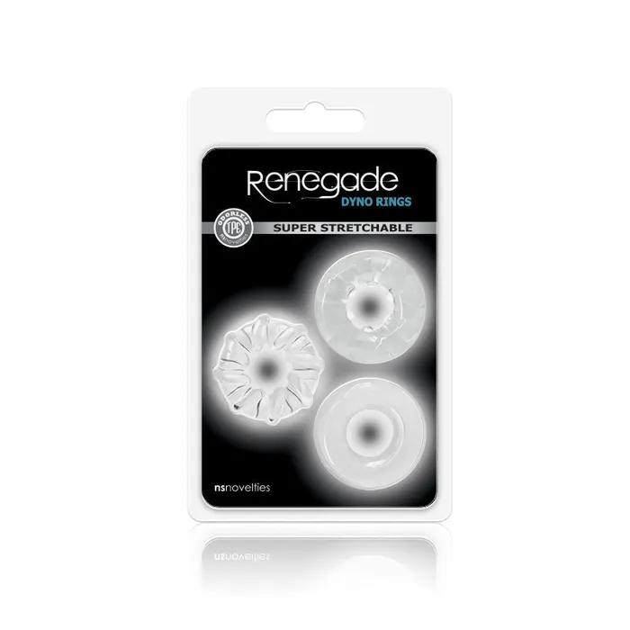 nsnovelties Anal Renegade Dyno Rings Clear