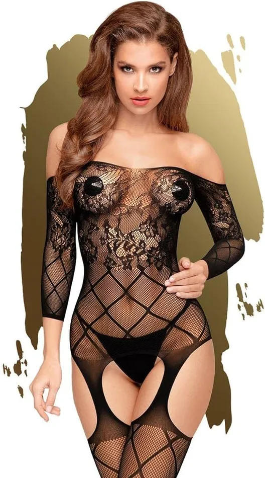 Penthouse Bodystockings Playsuits Penthouse Lingerie TopNotch LongSleeved Lace Bodystocking SL Penthouse Bodystockings Playsuits Penthouse Lingerie TopNotch LongSleeved Lace Bodystocking SL