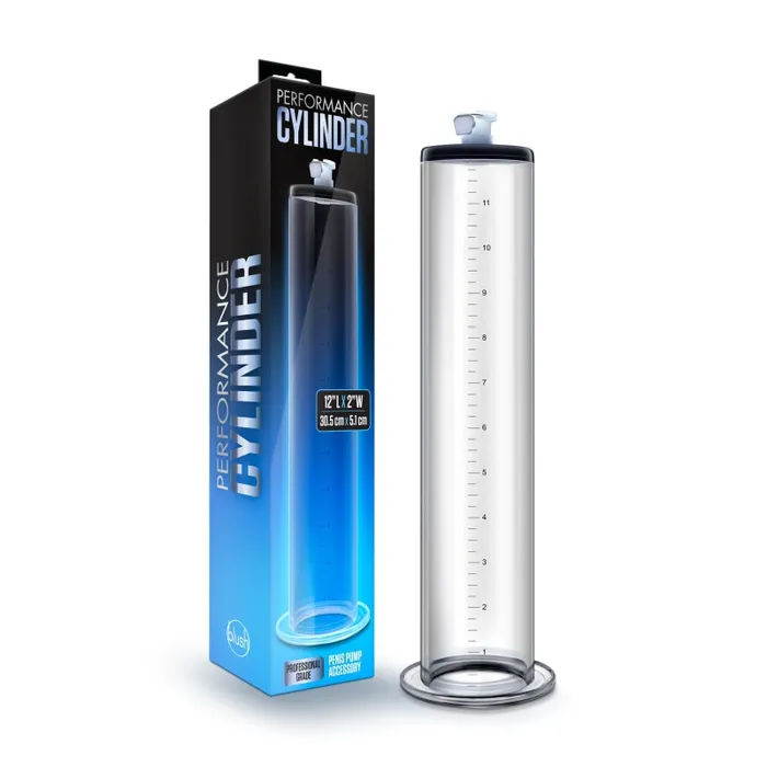 Performance 12 Inch X 2 Inch Penis Pump Cylinder Clear Blush Novelties Anal Performance 12 Inch X 2 Inch Penis Pump Cylinder Clear Blush Novelties Anal