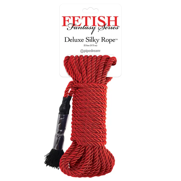 Pipedream Couples Fetish Fantasy Series Deluxe Silky Rope Red