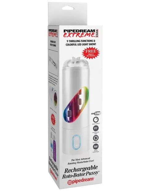 Pipedream Extreme Toyz Rechargeable Roto Bator Pussy Pipedream Products Male Sex Toys Pipedream Extreme Toyz Rechargeable Roto Bator Pussy Pipedream Products Male Sex Toys