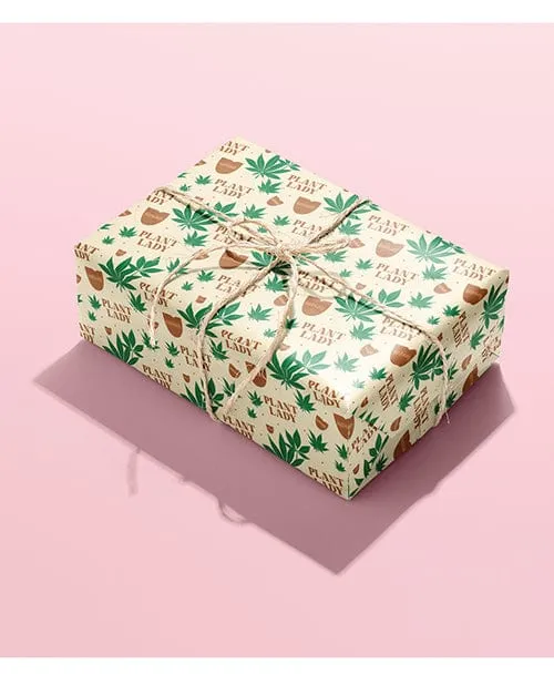 Plant Lady Naughty Wrapping Paper Kush Kards Vibrators