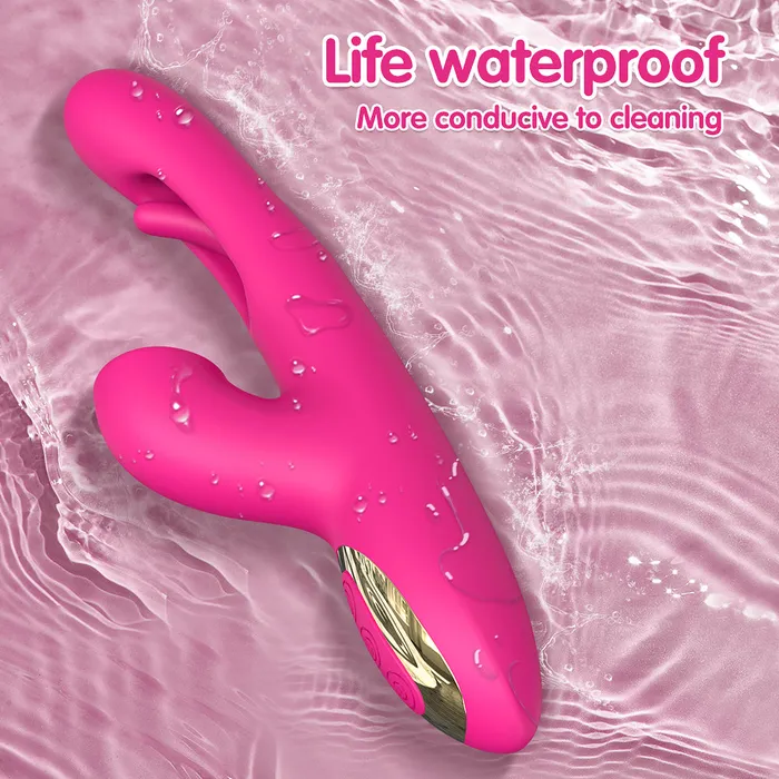 Popper Spinning Clit Teaser and Tapping GSpot Vibrator Touch Honey Vibrators