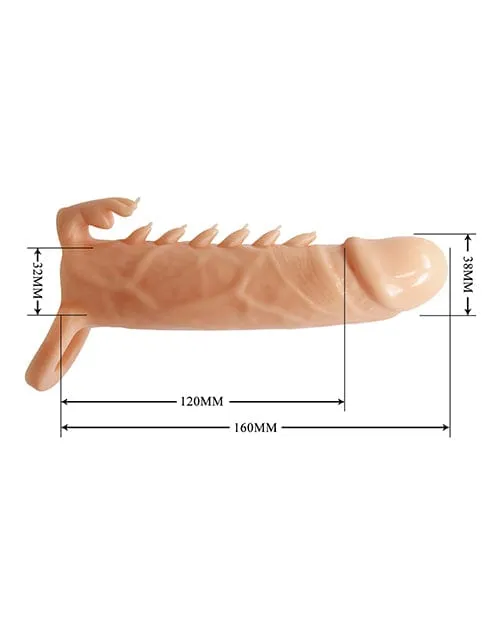 Pretty Love Emmitt 63 Inch Penis Sleeve Ivory Pretty Love Male Sex Toys Pretty Love Emmitt 63 Inch Penis Sleeve Ivory Pretty Love Male Sex Toys