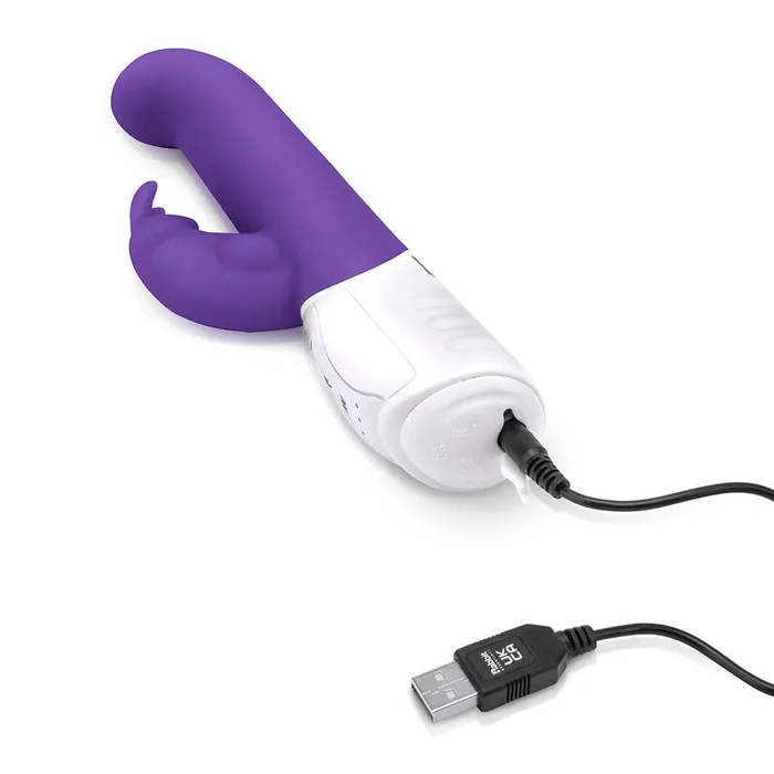 Rabbit Essentials Female Sex Toys Come Hither Curved Tip Rabbit Vibrator