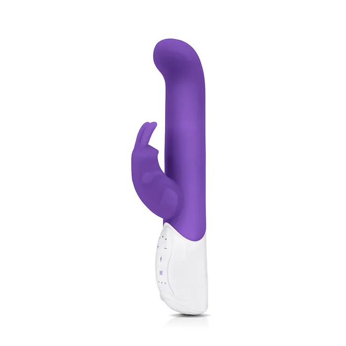 Rabbit Essentials Female Sex Toys Come Hither Curved Tip Rabbit Vibrator