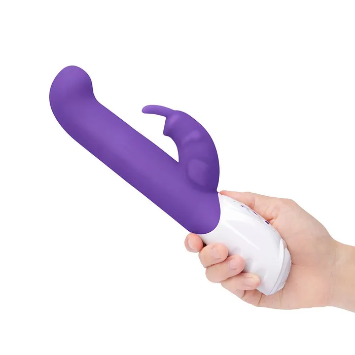 Rabbit Essentials Female Sex Toys Come Hither Curved Tip Rabbit Vibrator