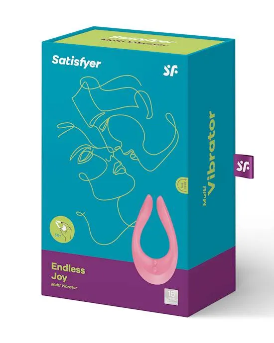 Satisfyer Endless Joy Multivibrator couple vibrator G Spot clitoris stimulation Satisfyer Vibrators