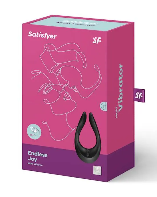 Satisfyer Endless Joy Multivibrator couple vibrator G Spot clitoris stimulation Satisfyer Vibrators