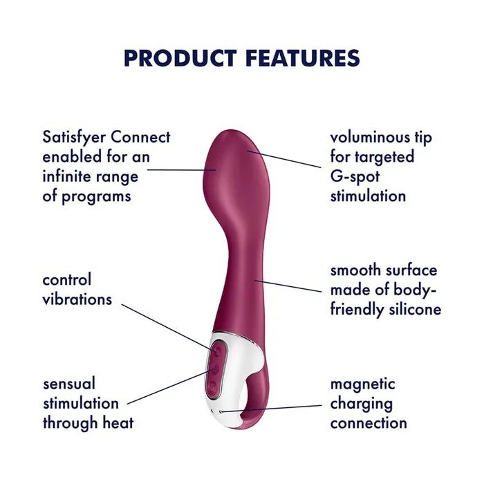 Satisfyer Hot Spot Connect App Gspot Vibrator Satisfyer Vibrators