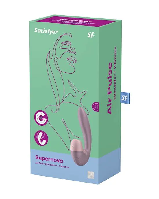 Satisfyer Supernova Double air pulse G spot Clitoral vibrator Satisfyer Vibrators