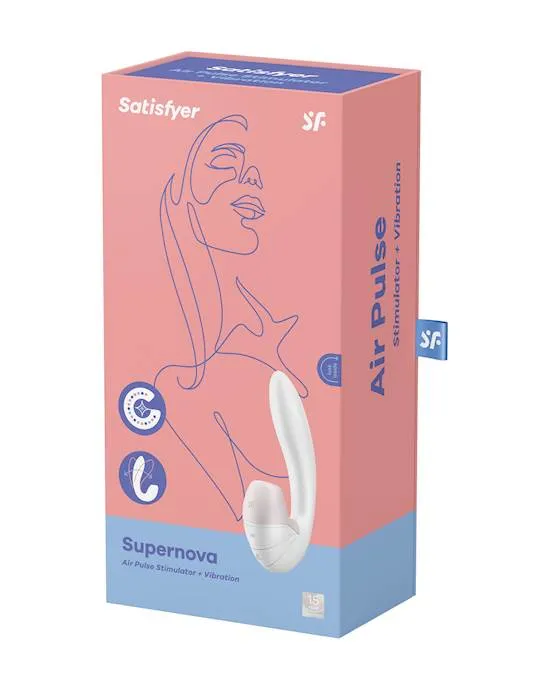 Satisfyer Supernova Double air pulse G spot Clitoral vibrator Satisfyer Vibrators