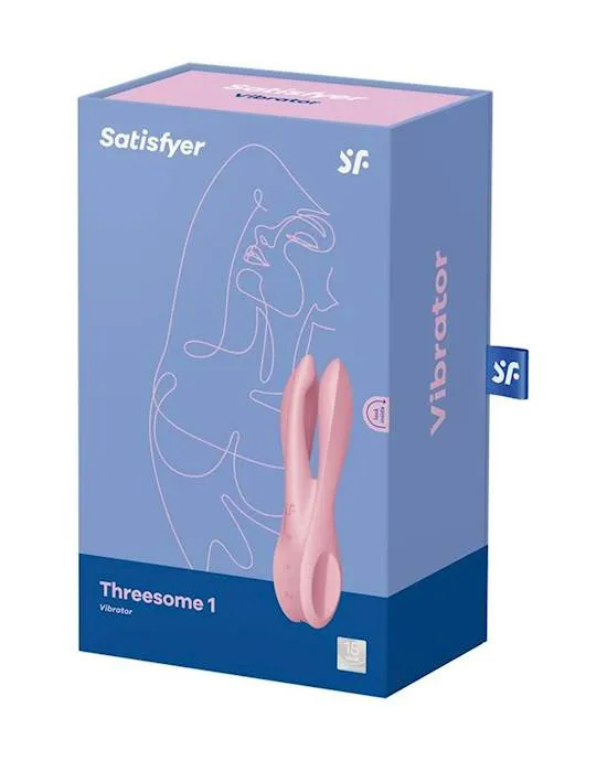 Satisfyer Threesome 1 Vibrator55 Inch Satisfyer Anal