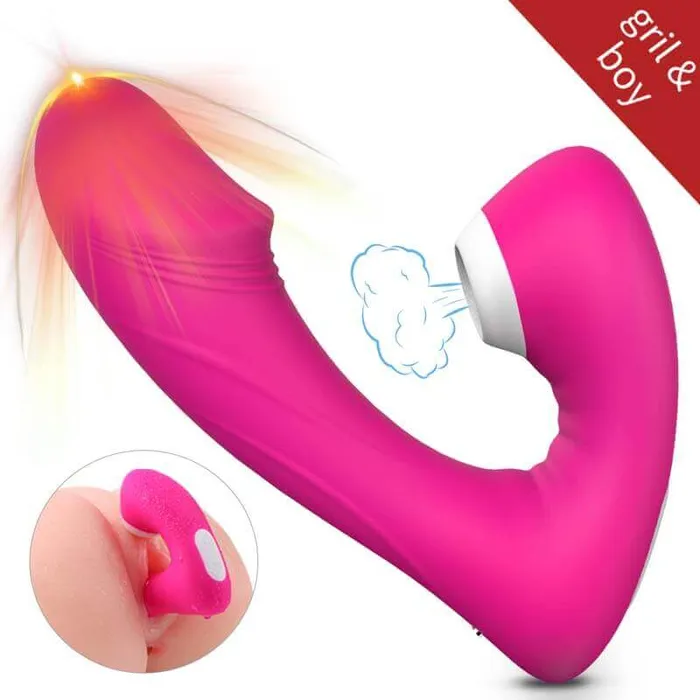 SHD Vibrators SHD Fierce Wearable Sucking Dildos Vibrator