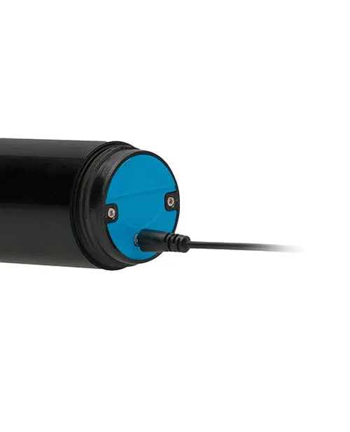 Shots America Male Sex Toys Shots Pumped Rechargeable Extreme Power Pump with Free Silicone Cock Ring Black