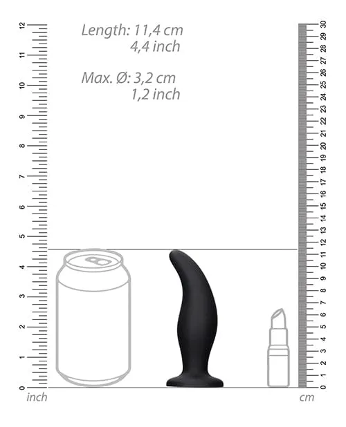 Shots Ouch Curve Butt Plug Black Shots America Anal Shots Ouch Curve Butt Plug Black Shots America Anal