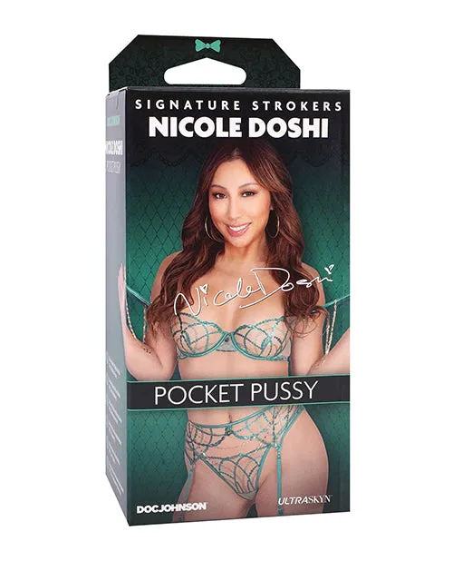 Signature Strokers ULTRASKYN Pocket Pussy Nicole Doshi Vanilla Doc Johnson Male Sex Toys Signature Strokers ULTRASKYN Pocket Pussy Nicole Doshi Vanilla Doc Johnson Male Sex Toys