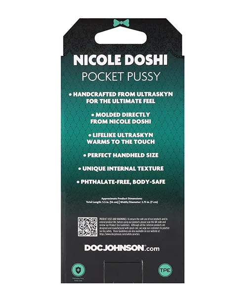 Signature Strokers ULTRASKYN Pocket Pussy Nicole Doshi Vanilla Doc Johnson Male Sex Toys Signature Strokers ULTRASKYN Pocket Pussy Nicole Doshi Vanilla Doc Johnson Male Sex Toys