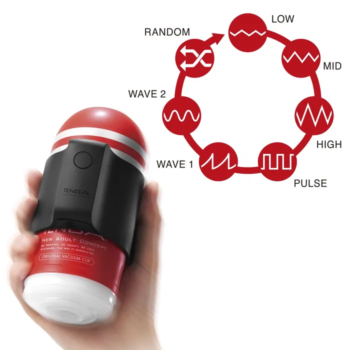 TENGA Female Sex Toys CUP VIBRATOR Premium Limited Edition