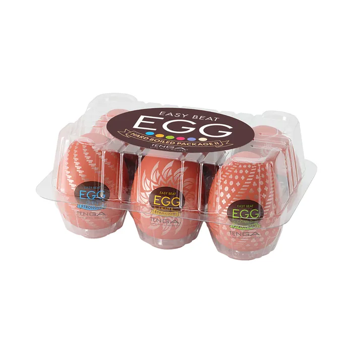 TENGA Male Sex Toys Tenga EGG Variety Pack Hard Boiled II