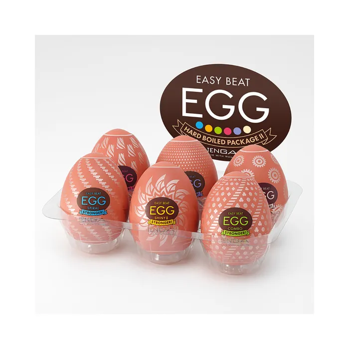 TENGA Male Sex Toys Tenga EGG Variety Pack Hard Boiled II