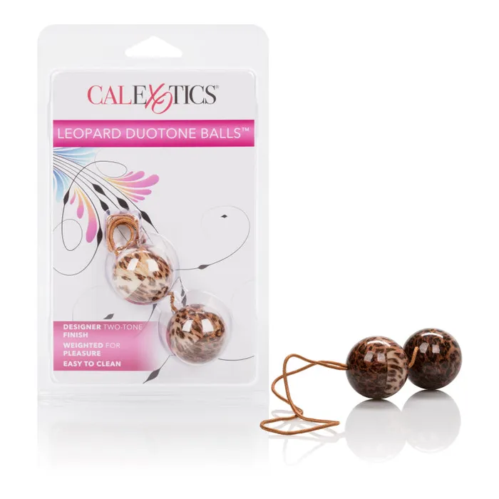 The Leopard Duo Tone Balls CalExotics Dildos