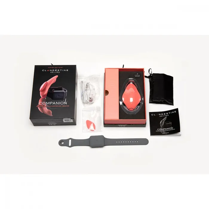 The Pleasure Parlor Couples Companion Wearable Remote Controlled Vibrator