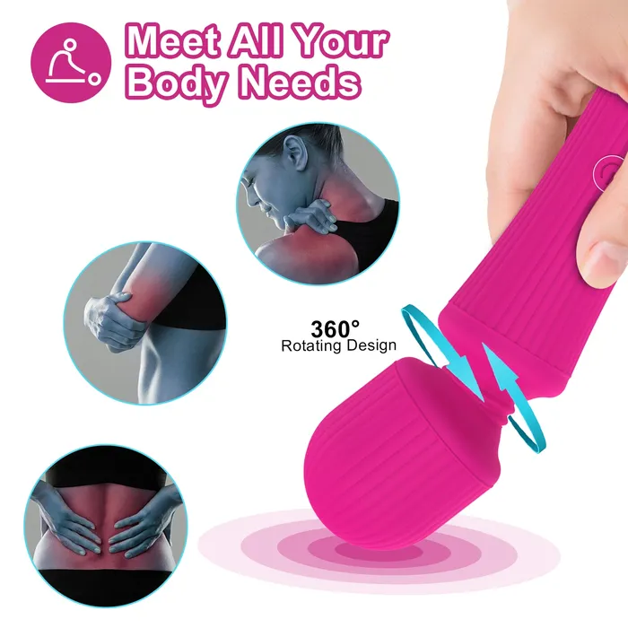 Touch Honey Female Sex Toys Ultra Small Silicone Wand Massager Vibrator for Clit Stimulation M4