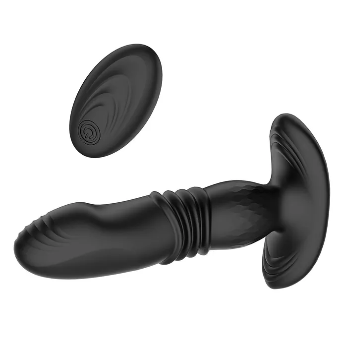 Touch Honey Prostate Thrusting Vibration Butt Plug with Remote Control A1 Male Sex Toys Touch Honey Prostate Thrusting Vibration Butt Plug with Remote Control A1 Male Sex Toys