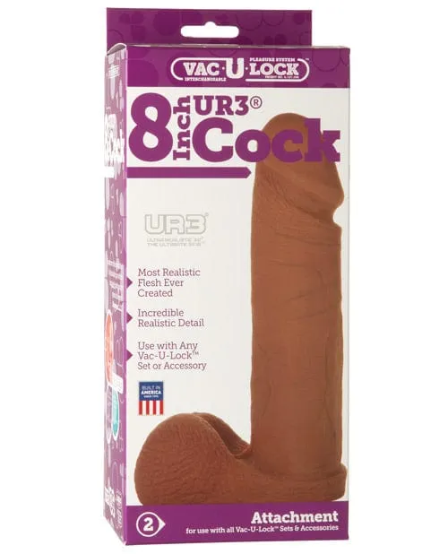 VacULock 8 Ultraskyn Cock Attachment Doc Johnson Dildos