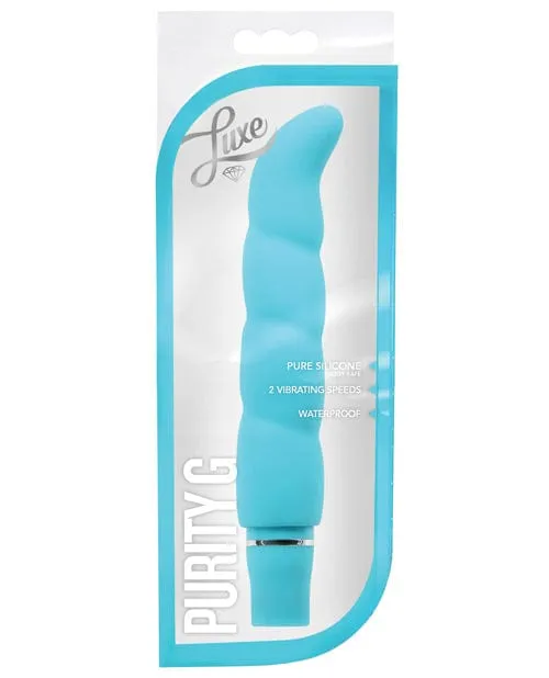 Vibrators Blush Novelties Blush Luxe Purity G Silicone Vibrator Vibrators Blush Novelties Blush Luxe Purity G Silicone Vibrator