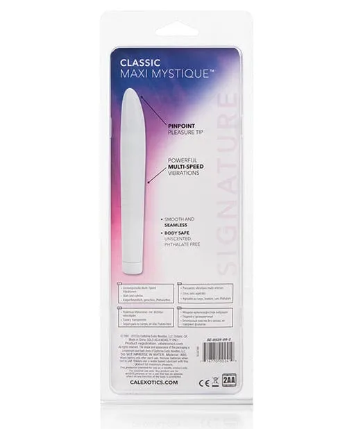 Vibrators CalExotics Classic Chic Maxi Mystique White Vibrators CalExotics Classic Chic Maxi Mystique White