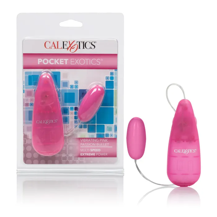 Vibrators CalExotics Pocket Exotics Bullet Pink Passion
