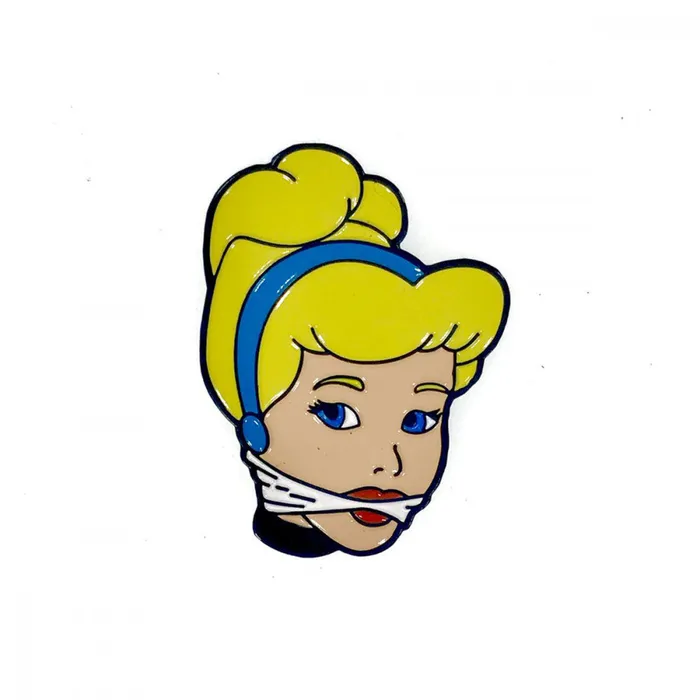 Vibrators Geeky Kinky BDSM Cinderella Enamel Pin Geeky Kinky
