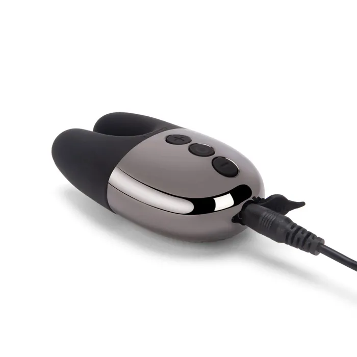 Vibrators Le Wand Chrome Double Vibe Black Le Wand